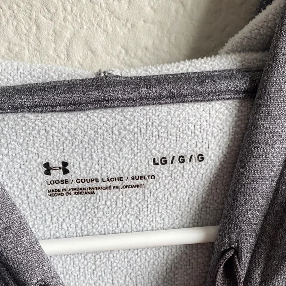 Under Armour Men's Charcoal Hoodie - Picture 2 of 9